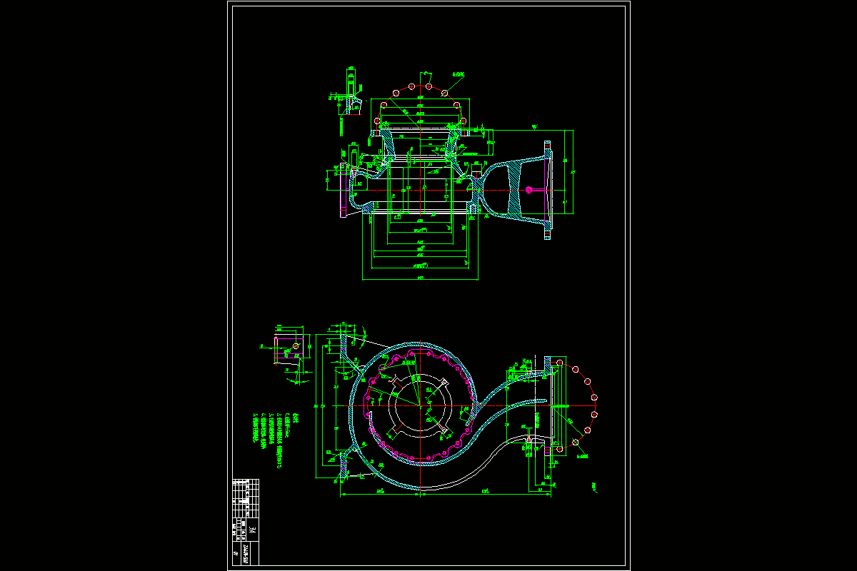 JJ2510-ZA400-560泵体成形工艺设计