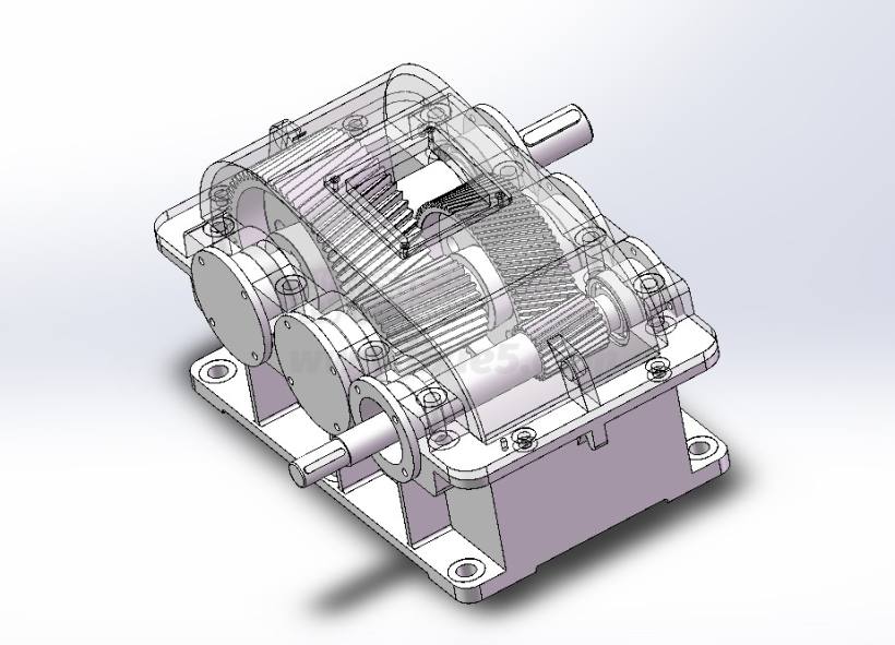 JJ2512-基于3D打印的齿轮系设计与制作[含SW三维图]