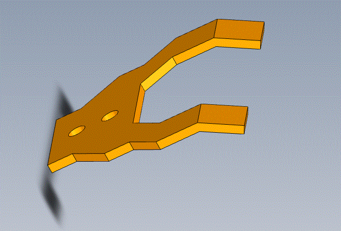 JJ2522-电脑机件冲压模具设计与制造-落料冲孔模、弯曲模复合模2套