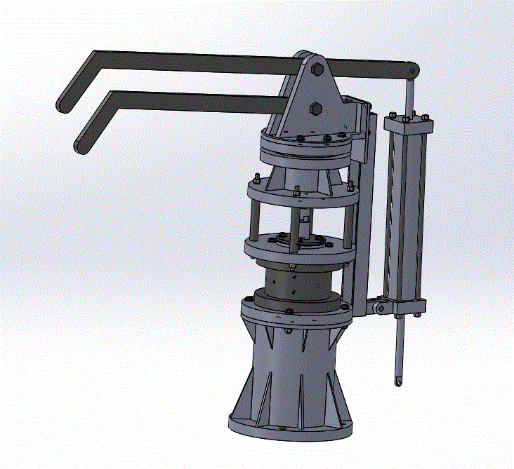 N813-630吨压铸机自动浇注机械手的设计[含SW三维图]