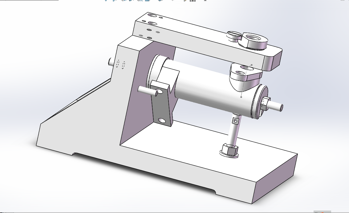 L504E-轴支架加工工艺及钻φ18孔夹具设计【含SW三维图】