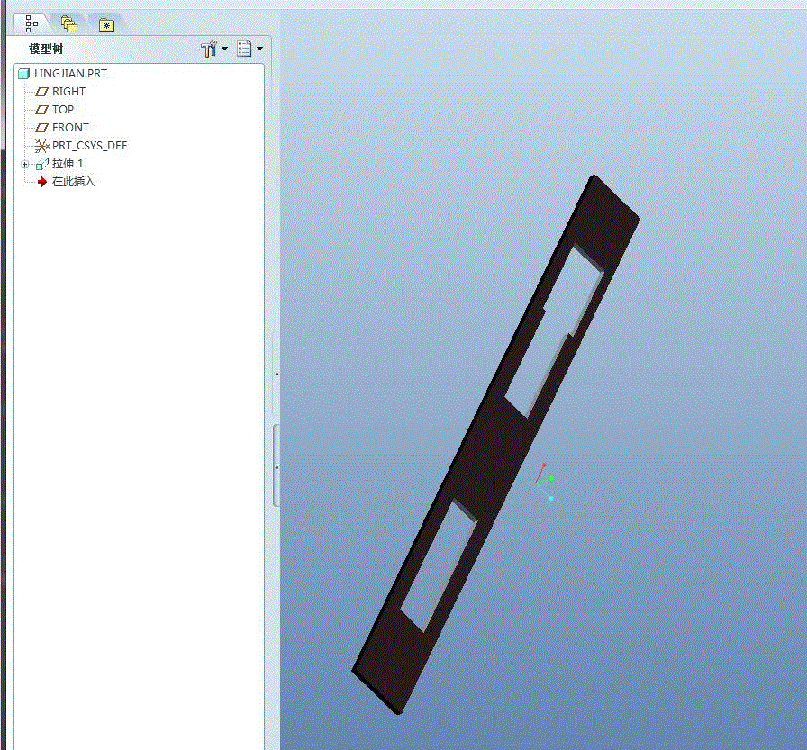 JJ3588-客车车门垫板落料、冲孔级进模设计【含Proe三维图】