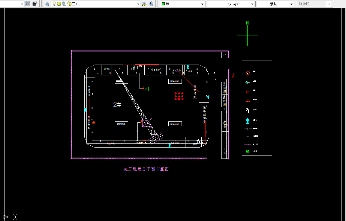 N971-某办公楼施工组织平面图及施工组织设计