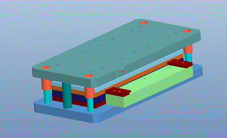 JJ3669-过滤网多孔冲级进模设计【含Proe三维图】