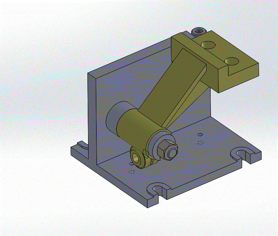 JJ3807-斜支架的工艺规程及铣底面的工装夹具设【含SW三维图】