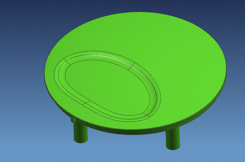 JJ3836-保险防护盖塑料件注射注塑模具设计【含UG三维图】