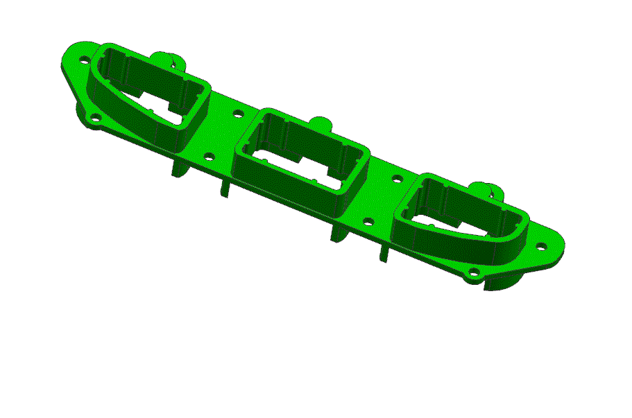JJ3845-基于UG软件的按键固定座注塑模设计【含UG三维图】