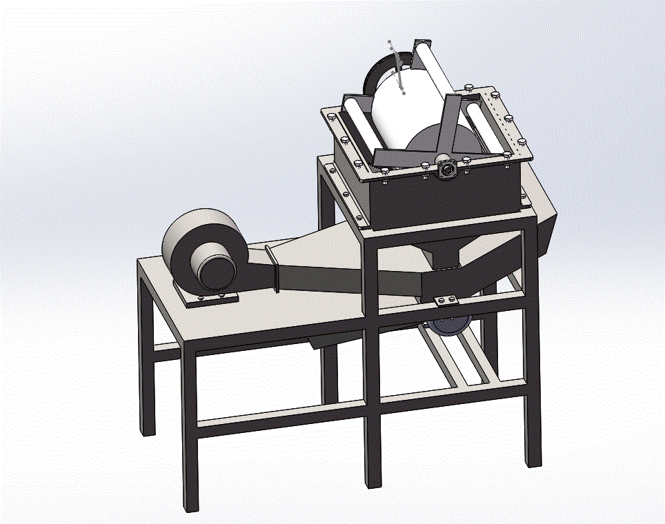 JJ3855-花生剥壳机的设计【含SW三维图】