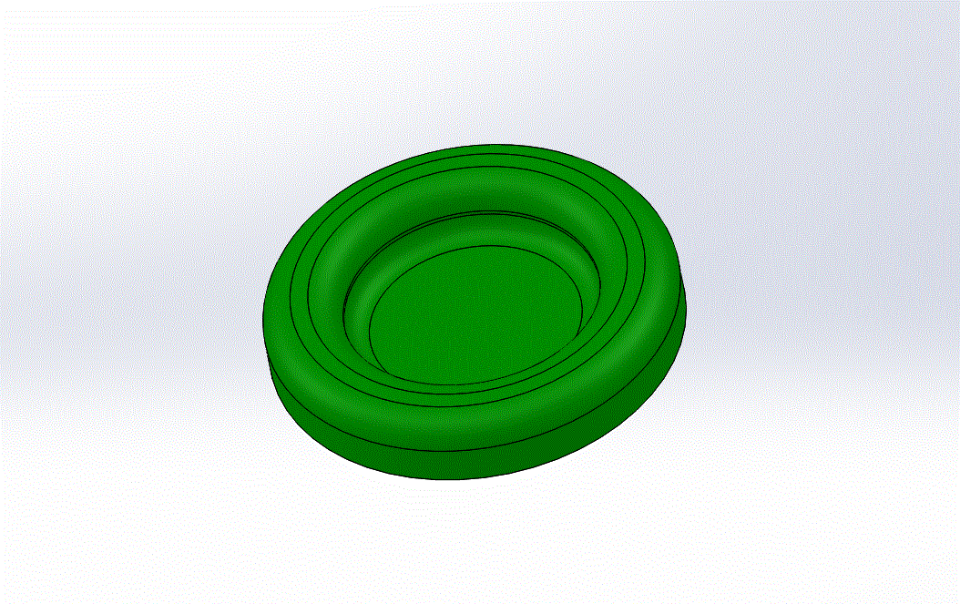 JJ3865-油档拉伸模设计【正反拉深复合模冲压模具】【含SW三维工件图】