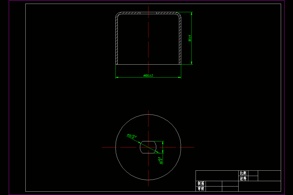 JJ3879-小型电机外壳的冲压模具设计-2套模具