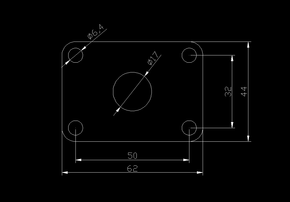 P259-矩形四孔垫板的冲孔落料复合模具设计-长62