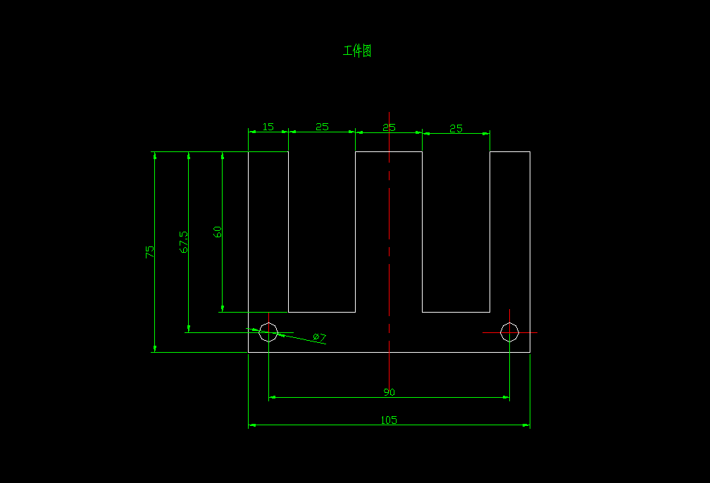 P263-硅钢片铁心片的冲压成形工艺及模具设计-长105