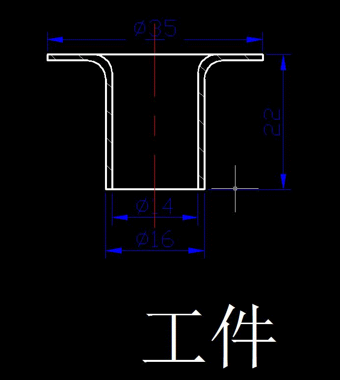 JJ3887-冲凸圆U形件孔切边冲压模具设计