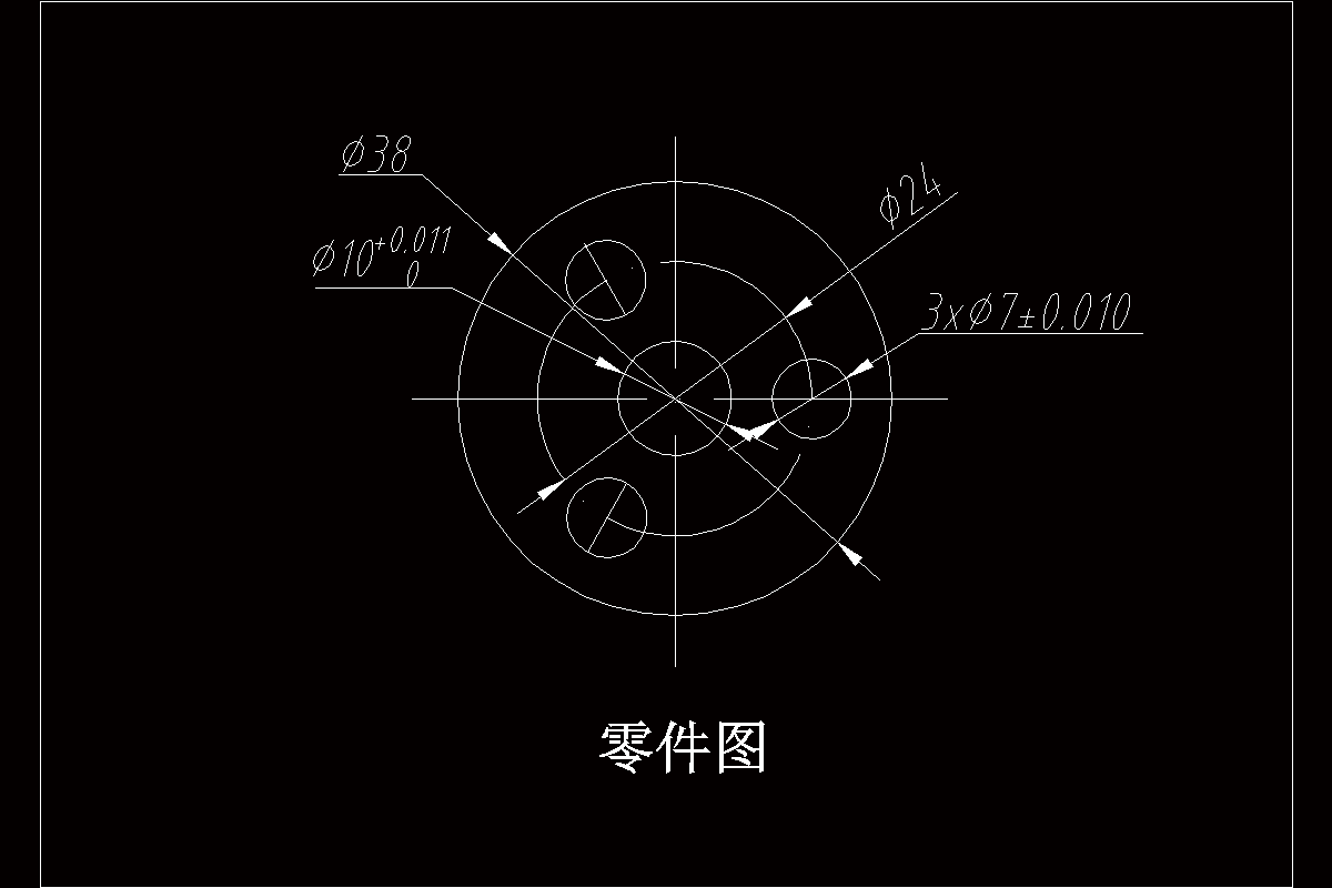 JJ3913-水管金属垫片冲压模具设计-外径38