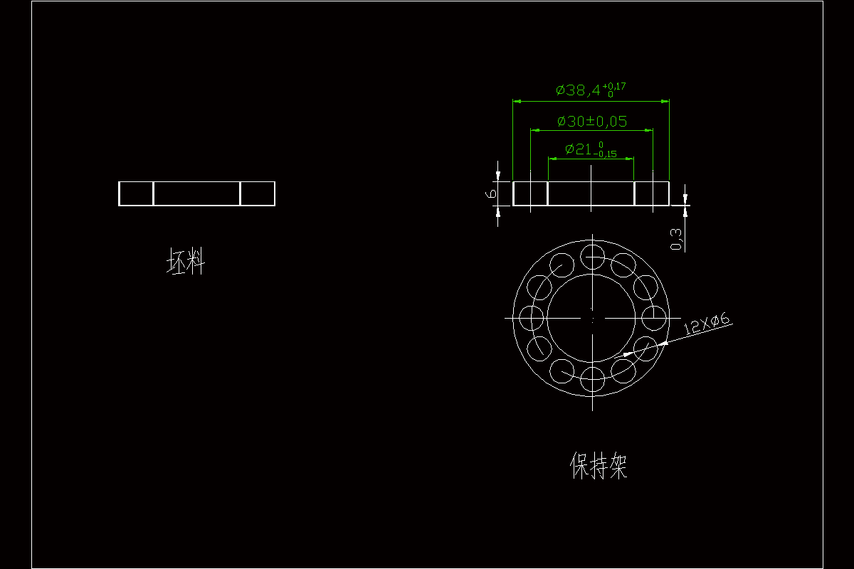 JJ3957-保持架冲压模具设计