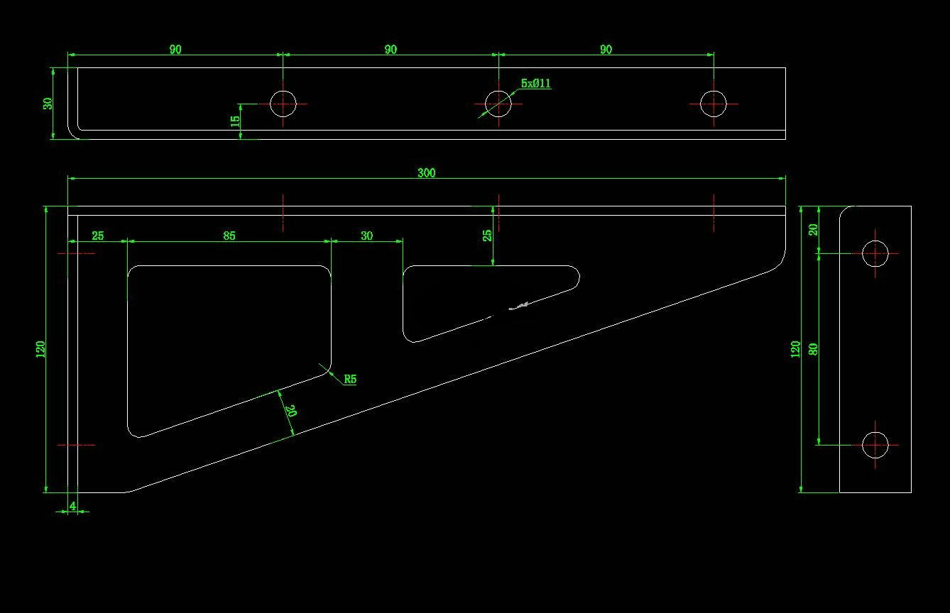 JJ3969-卧铺列车支撑肋板冲压工艺以及模具设计