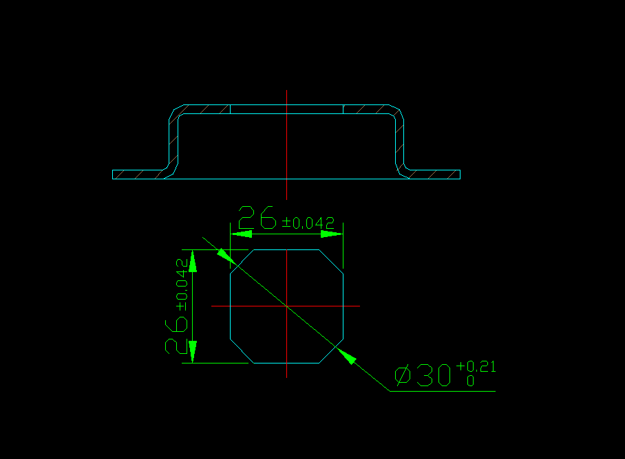 P314-传动盖冲压工艺制定及冲孔模具设计