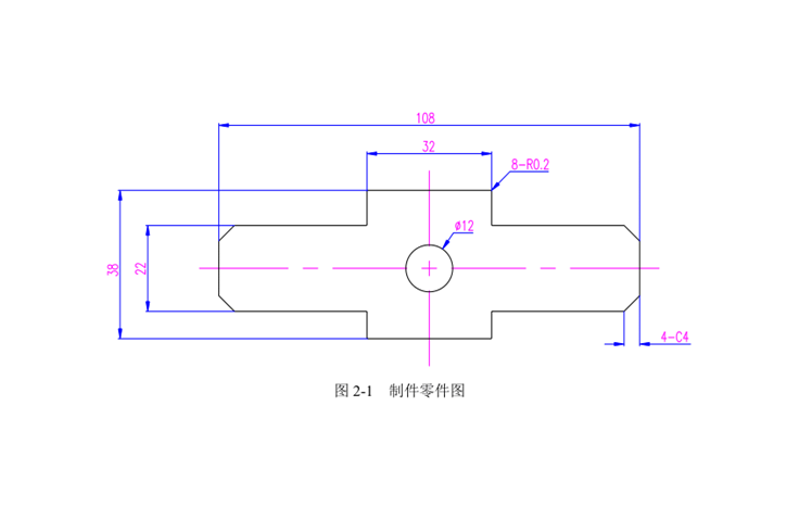 JJ4108-垫板零件冲压级进模设计-长108