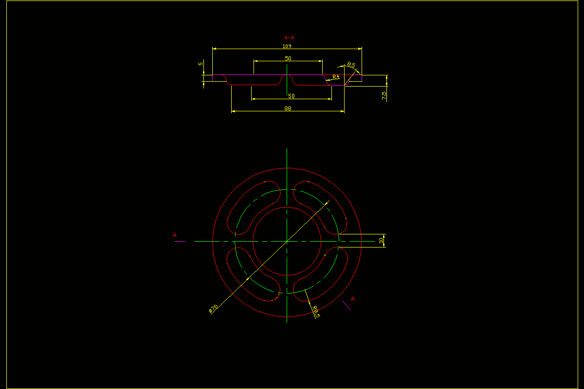 JJ4117-轴承盖的冲压工艺及模具设计