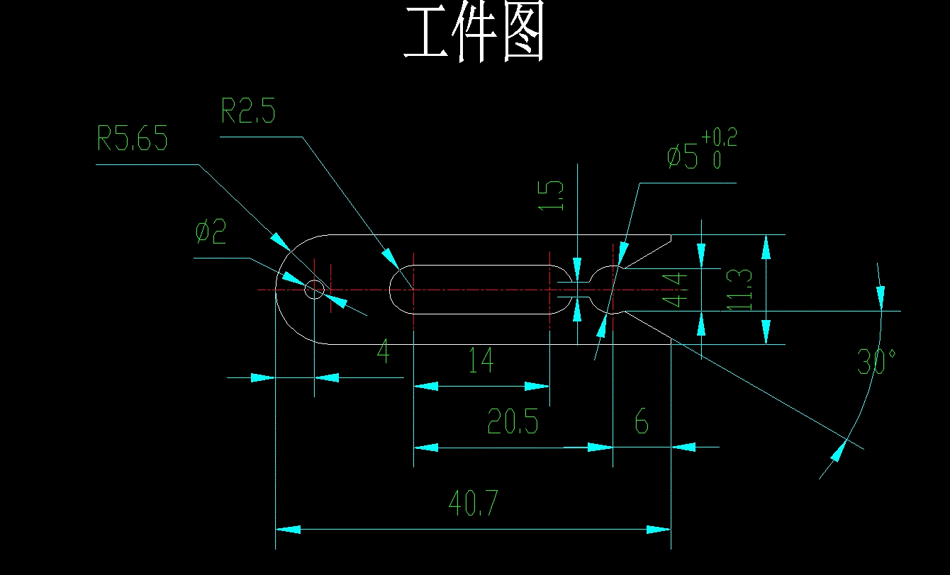 JJ4421-φ40凸缘端盖的冲压模具设计及成形工艺-长40