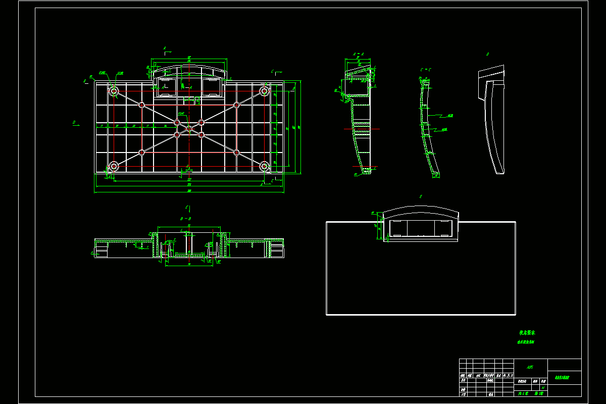JJ4473-acer 19寸液晶显示器底座的模具设计