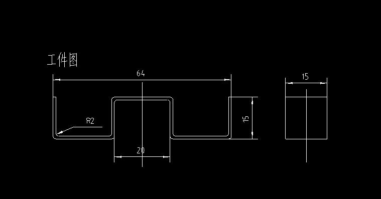JJ4489-卡脚弯曲模设计-2套模具