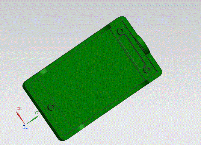 JJ4491-数码相机电池充电器面壳注塑模具设计【含UG三维图】