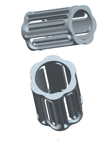 JJ4494-直线轴承保持架塑料注射模具设计【含Proe三维图】