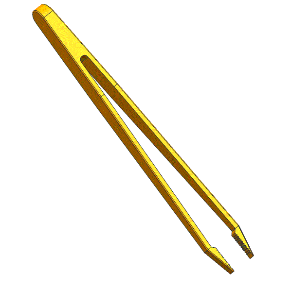 JJ4496-尼龙镊子注塑模具设计【含UG三维图】