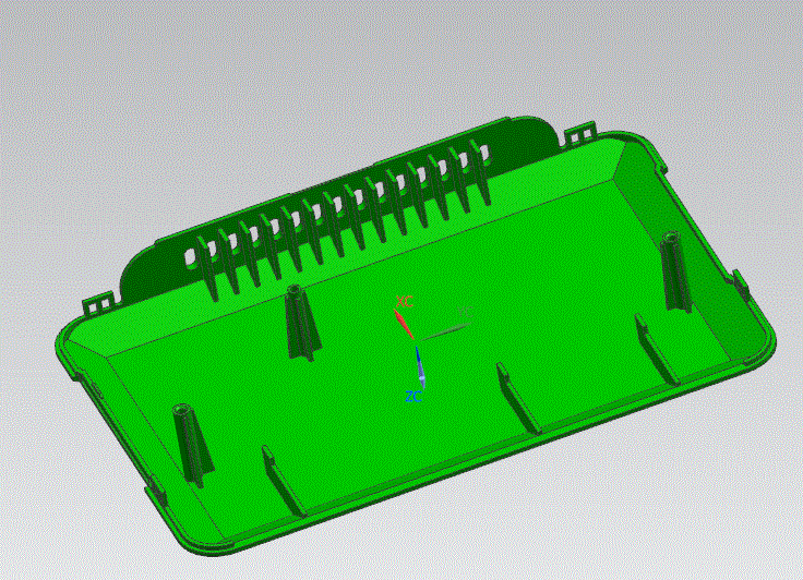 P950-路由器下盖注塑模具设计【含Proe三维图】