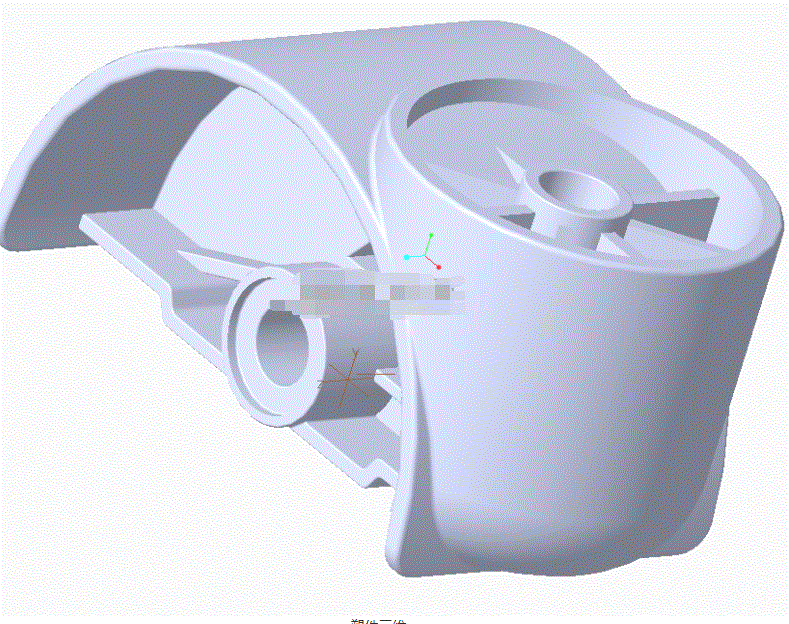 JJ4499-办公椅电脑椅脚轮架注塑模具设计【含Proe三维图】