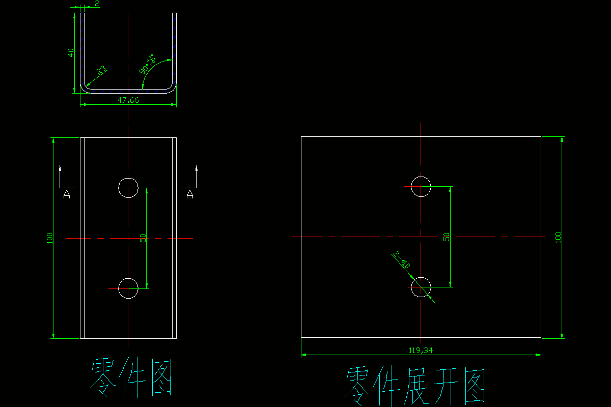 JJ4178-加工中心移门支架冲压模具设计-2套模具