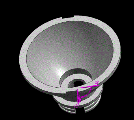 JJ4508-手电筒聚光筒注塑模具设计【含三维塑件图】