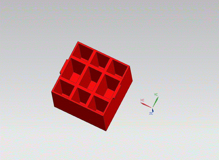 JJ4517-塑料盒塑料成型工艺及模具设计【含三维塑件图】