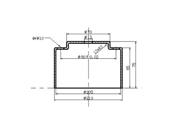 JJ4520-塑料仪表盖注塑模具设计-A=110材质ABS
