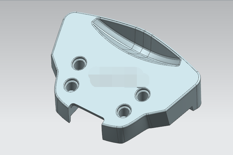 JJ4538-飞利浦GC1418蒸汽电熨斗支架塑料模具设计【含UG三维图】