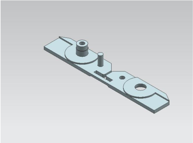 JJ4542-一种固定板的注塑模具设计【含UG三维塑件图】