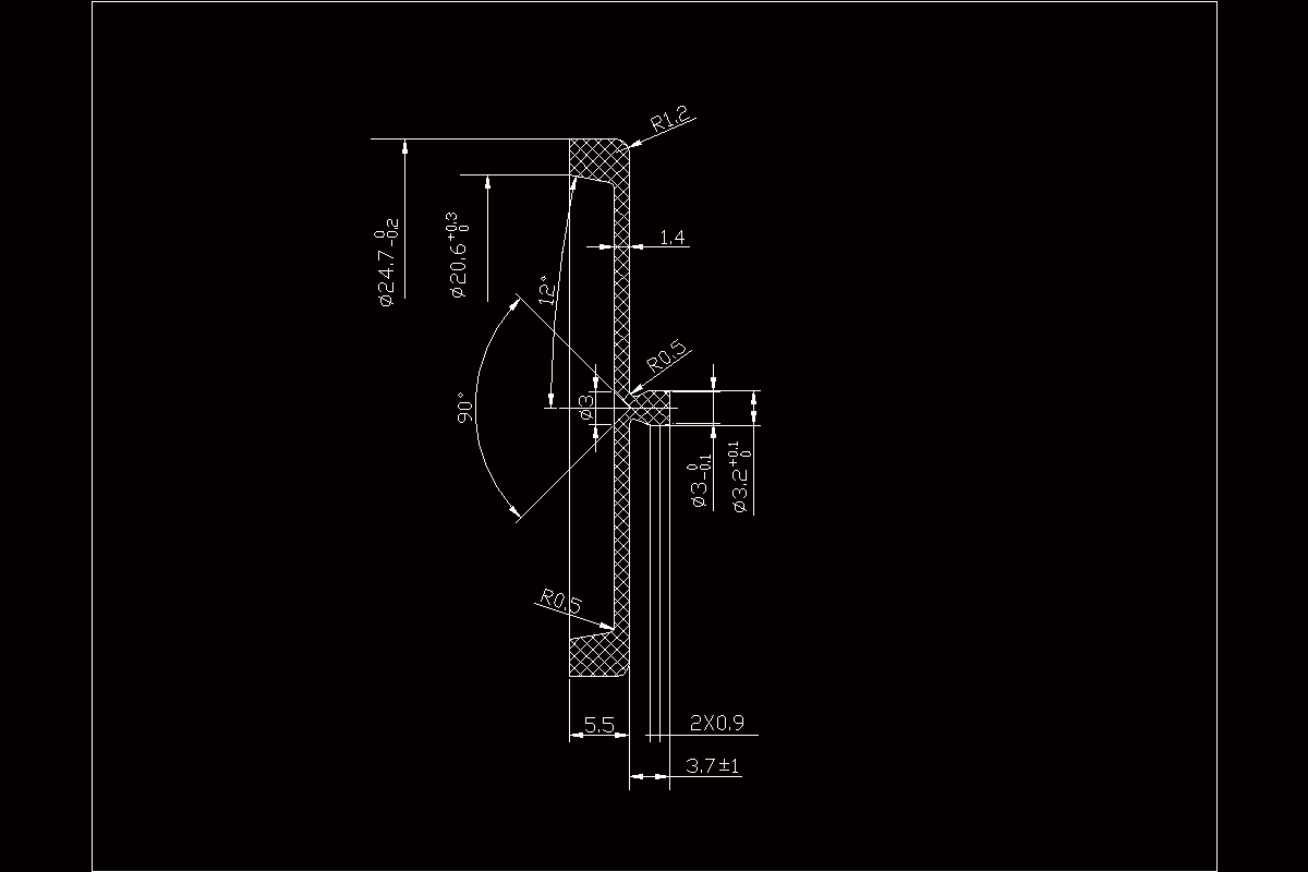JJ4551-膜片夹片注射模设计