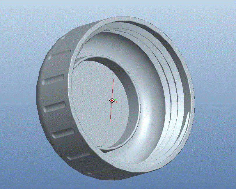 JJ4635-水杯盖模具设计及型腔仿真加工【含Proe三维图】