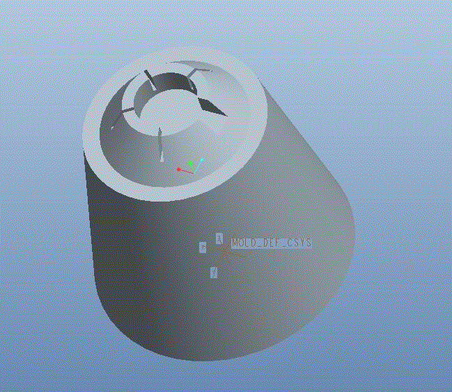 JJ4652-电风扇罩注塑成型模具设计及工艺分析编程【含Proe三维图】