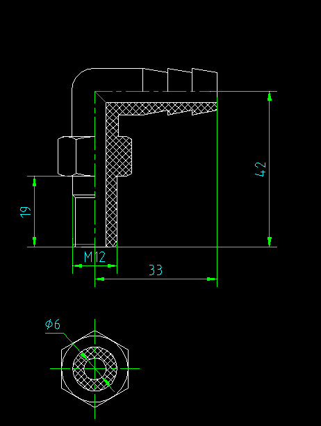 JJ4660-弯水嘴的成型模具结构设计