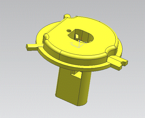 JJ4671-旋钮注塑模设计【含UG三维图】