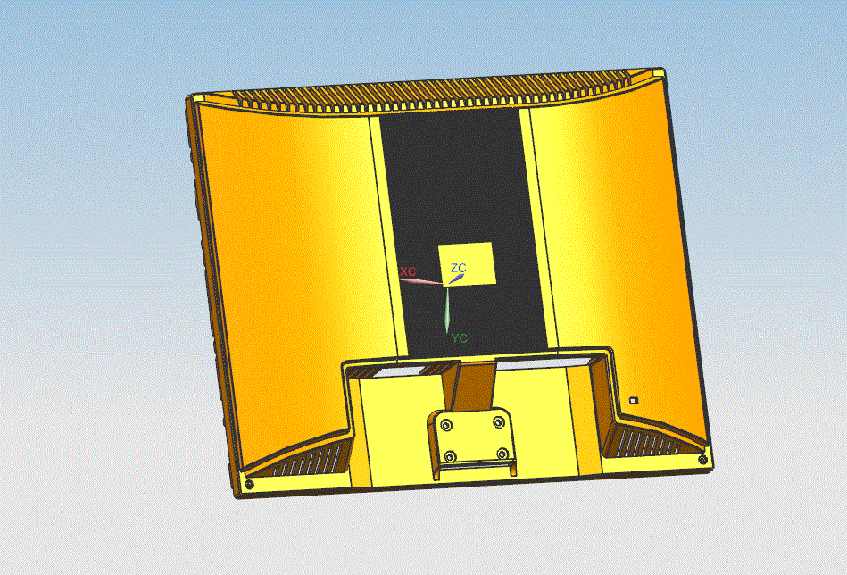JJ4674-显示器后壳注塑模具设计【含UG三维图】
