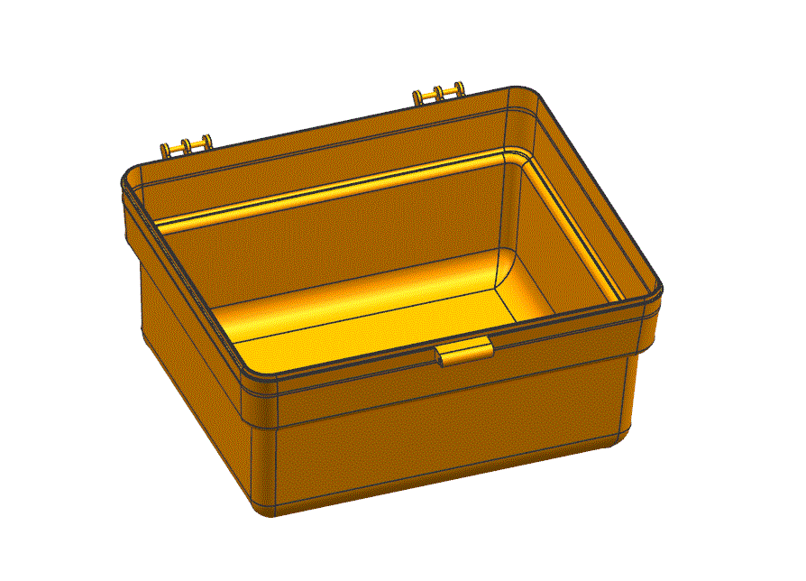 JJ4684-透明塑料收纳盒的注塑模具设计【含UG三维图】