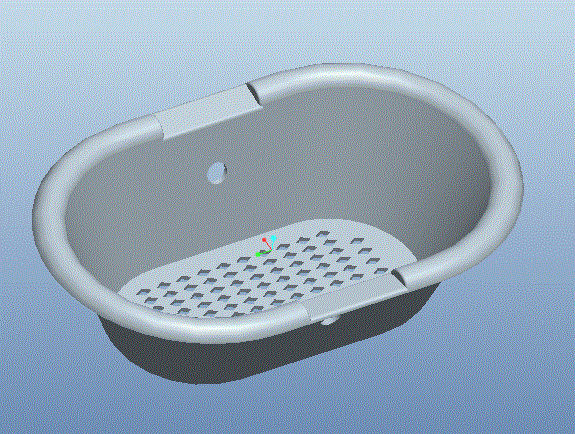 JJ4703-菜筐注塑模具设计【含Proe三维图】