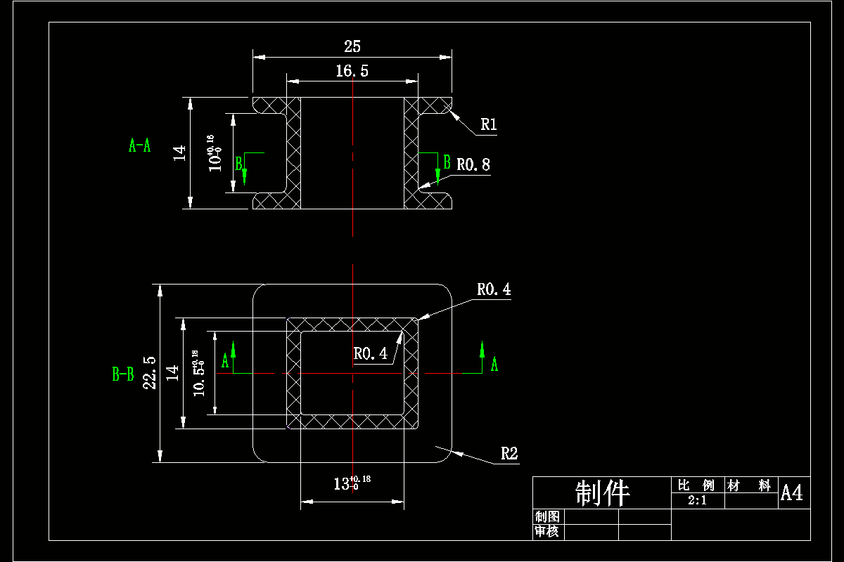 JJ4708-线圈骨架的注塑模具设计【长22.5高14】