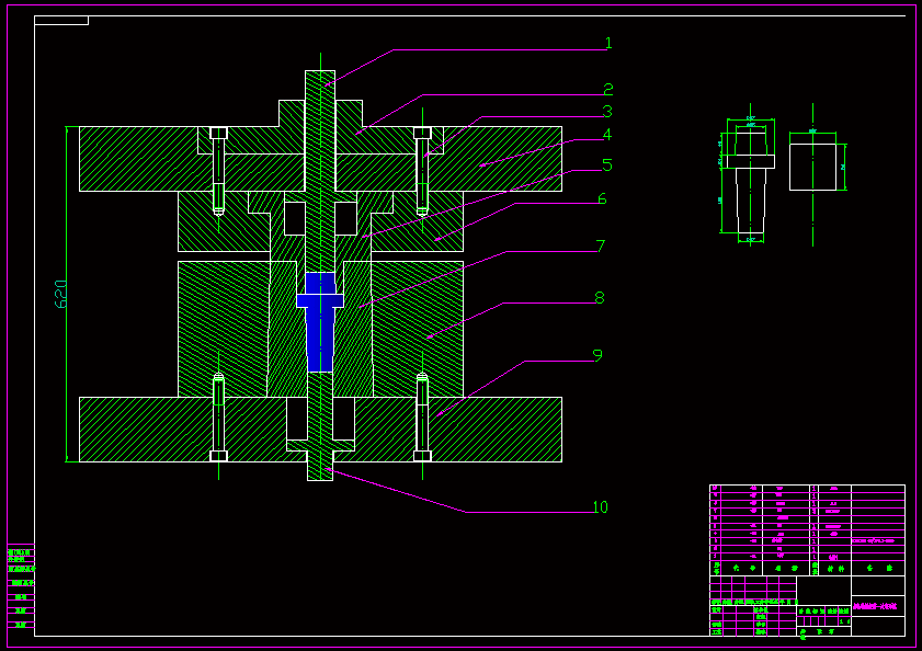 JJ4219-齿轮轴的精密模锻模具设计