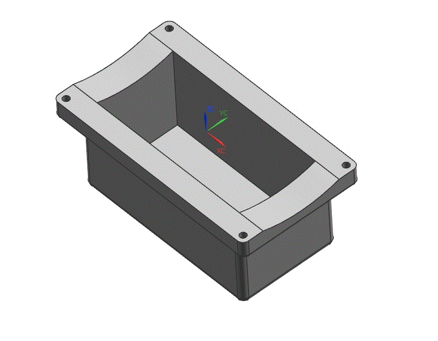 JJ4803-基于NX的厚壁箱体3板式注塑模具设计【含UG三维图】长36