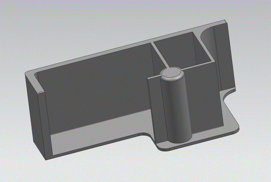 JJ4808-打印机后盖的塑料注射模具设计【含UG三维塑件图】