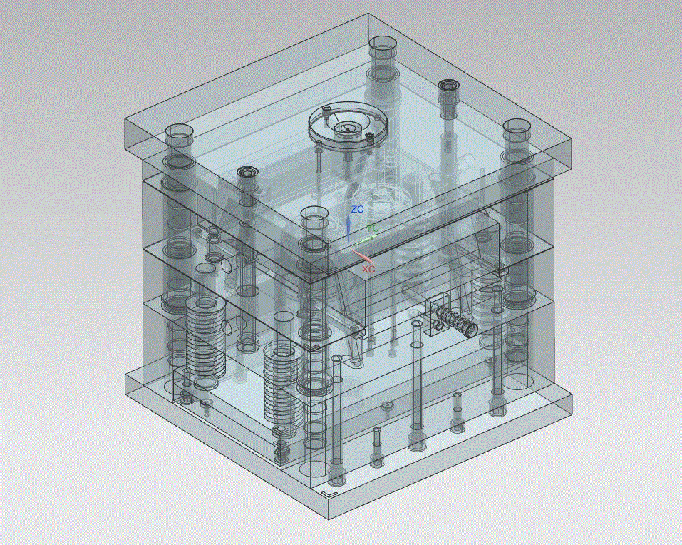 JJ4884-牙签盒盖、牙签合盖的注塑模具设计-滑块抽芯【含UG三维图】